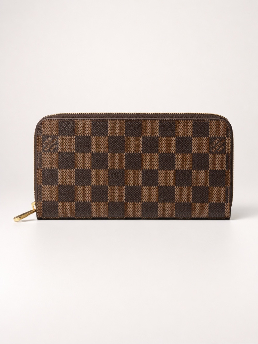 Louis Vuitton Damier Ebene Zippy Wallet | Classic LV Zip Around Wallet
